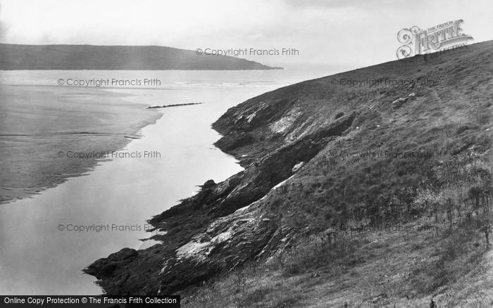 Photo of Crantock, River Gannel And West Pentire 1928