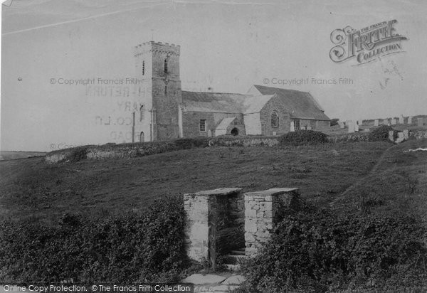 Photo of Crantock, St Carantoc's Church 1894
