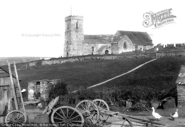 Photo of Crantock, St Carantoc's Church 1899