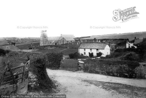 Photo of Crantock, St Carantoc's Church 1904