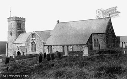 St Carantoc's Church 1904, Crantock