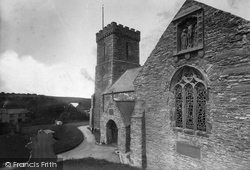 St Carantoc's Church 1912, Crantock