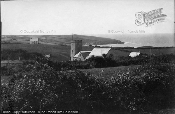 Photo of Crantock, St Carantoc's Church And Bay 1922