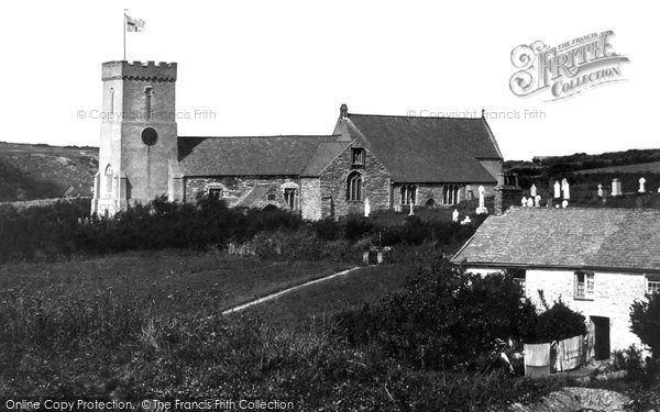 Photo of Crantock, St Carantoc's Church c.1930