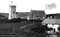 St Carantoc's Church c.1930, Crantock