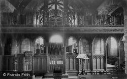 St Carantoc's Church, The Church Screen 1904, Crantock