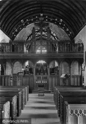 St Carantoc's Church, The Church Screen 1912, Crantock