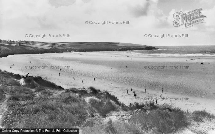 Photo of Crantock, The Beach c.1960