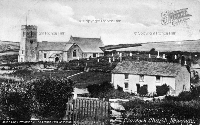 Photo of Crantock, The Church c.1930