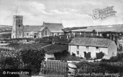 The Church c.1930, Crantock