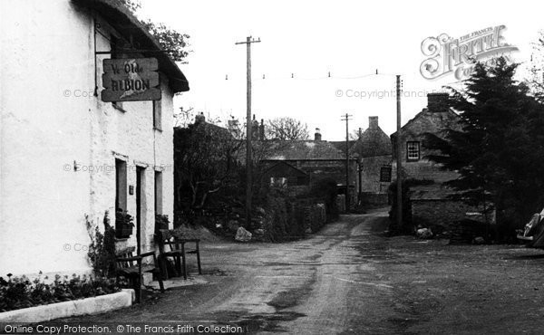 Photo of Crantock, The Old Albion And Village c.1960