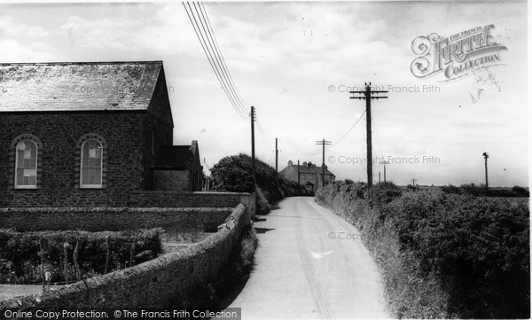 Photo of Crantock, The Village c.1960