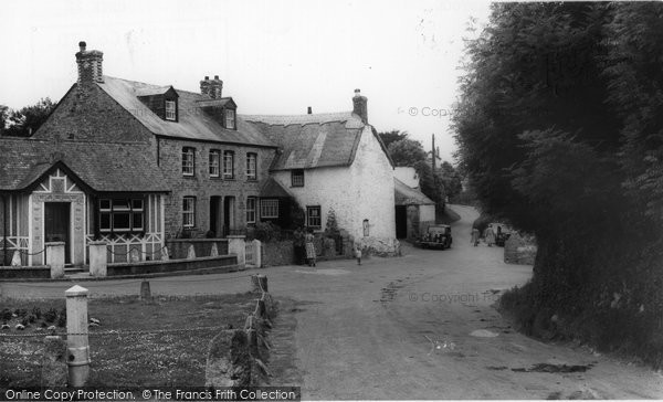 Photo of Crantock, The Village c.1960