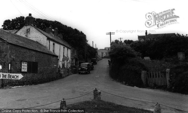 Photo of Crantock, The Village c.1960