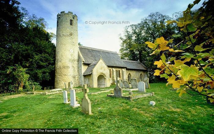 Photo of Cranwich, Thatched Saxon Church c.1990