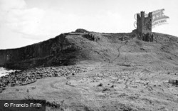 Dunstanburgh Castle, Lilburn Tower 1950, Craster
