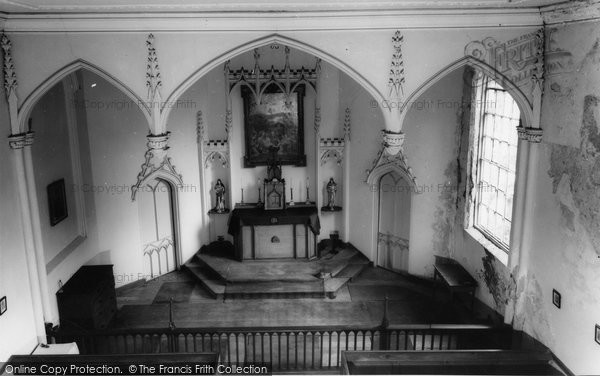 Photo of Crathorne, St Mary's Church Interior c.1960