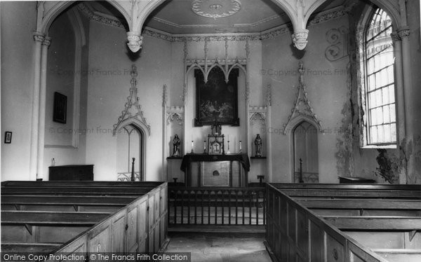 Photo of Crathorne, St Mary's Church Interior c.1960