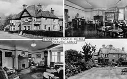 Stokesay Castle Hotel Composite c.1955, Craven Arms