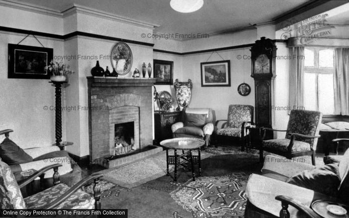 Photo of Craven Arms, Stokesay Castle Hotel Lounge c.1955