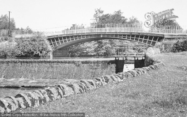 Photo of Craven Arms, The Bridge c.1955