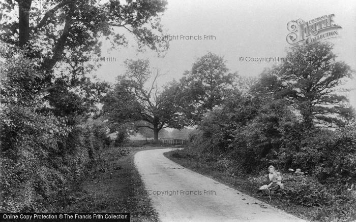Photo of Crawley, Black Dog Lane 1907
