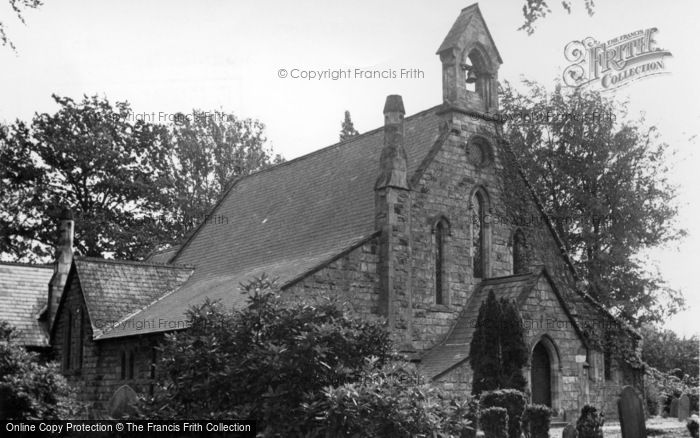 Photo of Crawley Down, All Saints' Church c.1955