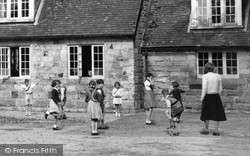Children At The School c.1955, Crawley Down