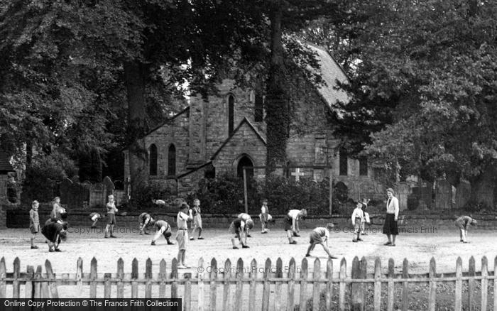 Photo of Crawley Down, Children Exercising c.1955
