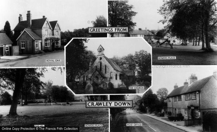 Photo of Crawley Down, Composite c.1965