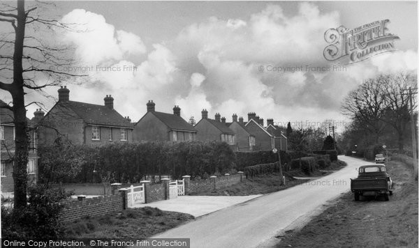 Photo of Crawley Down, Hophurst Road c.1960