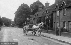 Horse And Cart, London Road 1907, Crawley