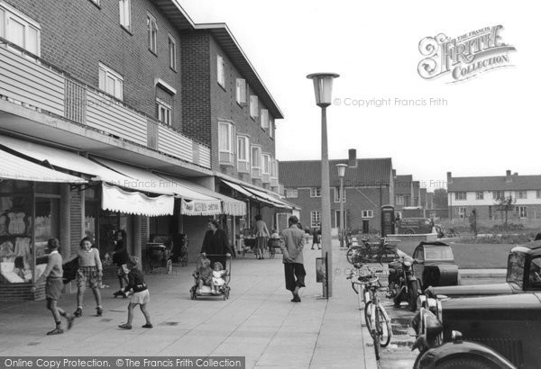 Photo of Crawley, Northgate Parade c.1955