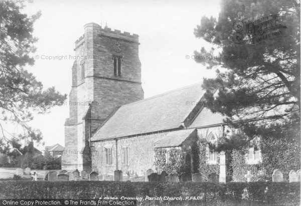 Photo of Crawley, Parish Church Of St John The Baptist 1903