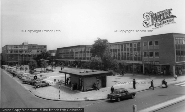 Photo of Crawley, Queens Square c.1965