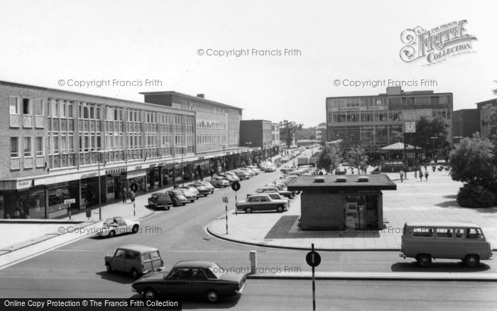 Photo of Crawley, Queens Square c.1965