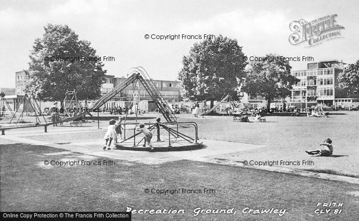 Photo of Crawley, Recreation Ground c.1960