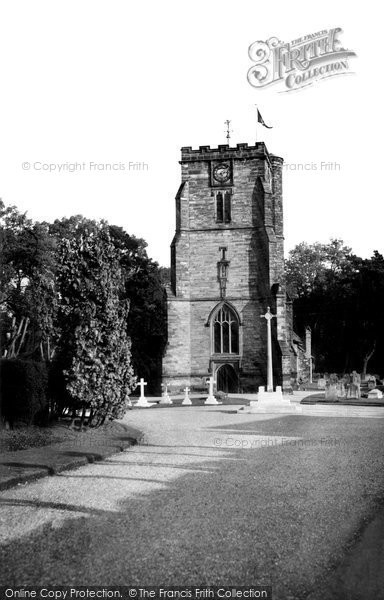 Photo of Crawley, St John The Baptist Church c.1955