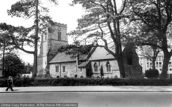 Photo of Crawley, St John The Baptist's Church c.1960