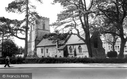 St John The Baptist's Church c.1960, Crawley