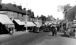 Station Road c.1950, Crawley