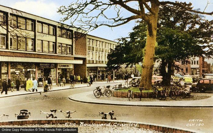 Photo of Crawley, The Boulevard c.1965