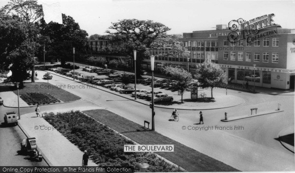 Photo of Crawley, The Boulevard c.1965