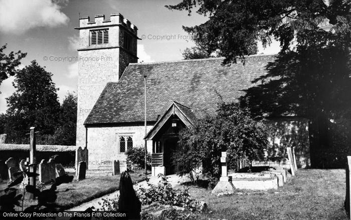 Photo of Crawley, The Church c.1960