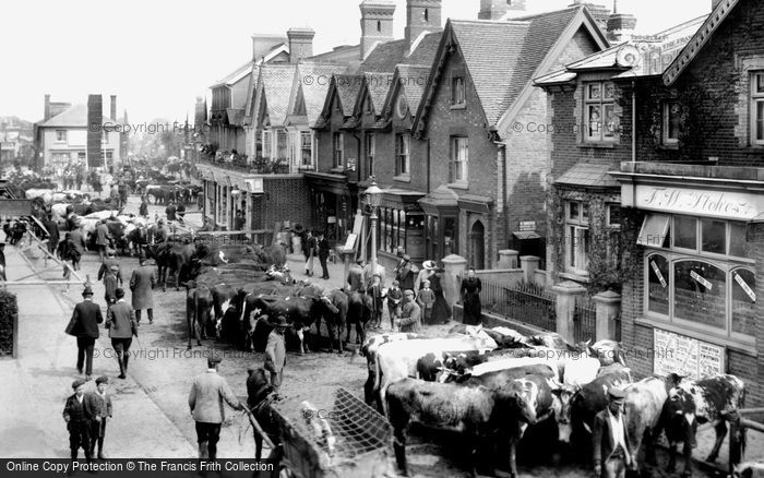 Photo of Crawley, The Fair, Looking Towards Upper Square 1905