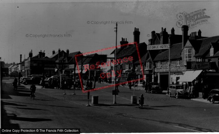 Photo of Crawley, The George Hotel And Square c.1950