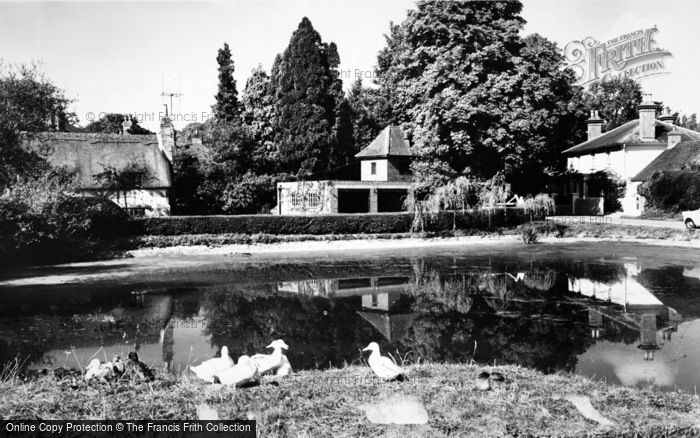 Photo of Crawley, The Pond c.1960
