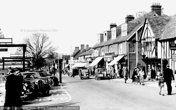 Photo of Crawley, The Square c.1955