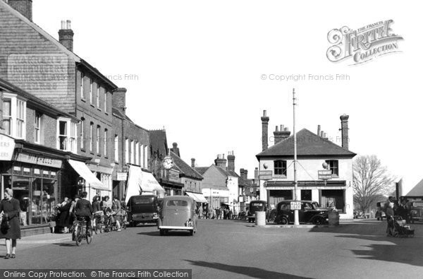 Photo of Crawley, The Upper Square c.1950