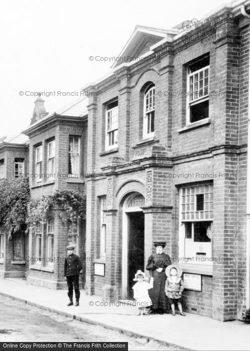 Photo of Crawley, Townsfolk At The Post Office 1907